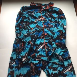 Boys Joe Boxer Muscle Cars Pajama Set